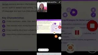 LEARNING STYLE AND PREFERENCE (VEDIO LESSONS)