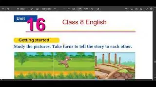 class 8 English chapter 16