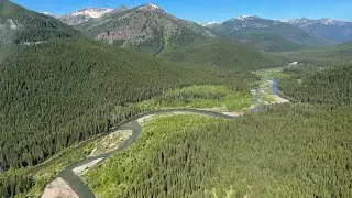 Whitewater Rafting the Upper Middle Fork of the Flathead River June 2022