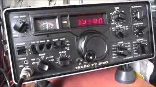 YAESU FT-301D  testes por PY5MM-Mauricio desde Ponta Grossa-PR