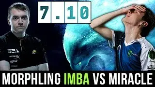 NaVi.Crystallize Imba Morphling 7.10 New Patch Countering Miracle- Puck Dota 2