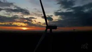 Driving into the sunset
