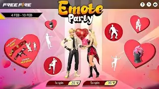 Ob52 100% Emote Party Event Free Fire || Magic Cube Free Event  || Free Fire New Event || free event