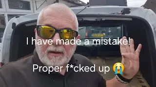 Renault Kangoo fail 😂 / van conversion / I made a mistake / lesson learned 