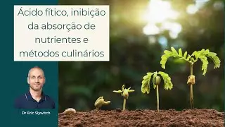 Ácido fítico, inibição de nutrientes e métodos culinários.