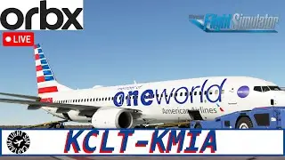 Warm Weather Flying l FSDreamteam CLT, ORBX MIA l KCLT-KMIA l American Ops l B737-800