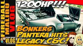 Bonkers 1200HP Custom Built PANTERA!! - Fireball Malibu Vlog 1005