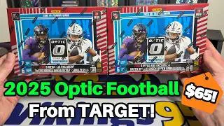 2025 Optic Football Mega Boxes From Target! WE GOT AN AUTOGRAPH! $65 Per Box!