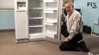 Whirlpool Refrigerator Repair &ndash; How to replace the Door Shelf