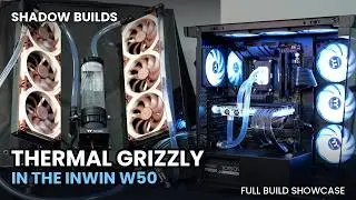 Thermal Grizzly in the InWin W50 — Full Custom Loop Build Showcase
