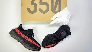 Yeezy 350 V2 Core Black Red - YEEZY DAY RESTOCK | Unboxing, details