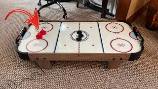40 inch Table Top Air Hockey Game for Kids (Oak) - GoSports