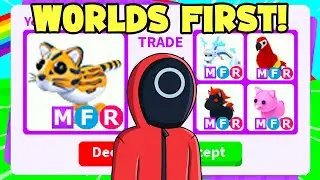 TRADING WORLDS FIRST MEGA OCELOT (Adopt me)