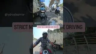 Say not to wrong side driving!! #trending #viral #trendingnow