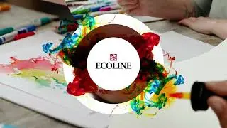 Twaalf technieken met Royal Talens ecoline inkt - iHobby