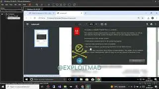 PDF Phishing Silent Exploit with Calina Phishing PDF Builder! 1