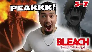 YAMAMOTO VS YHABACH AND ICHIGOS RETURN! Bleach TYBW Ep 5-7 reaction