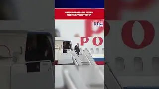 Russian President Putin Departs US After Meeting With Trump In Alaska | Watch #shorts