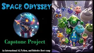 Pictoblox: Capstone Project - Space Odessey | Python Coding
