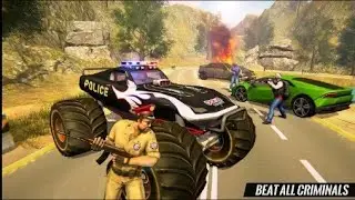 Grand Police Monster Truck Transport Game - Android Games - (Driving Games)