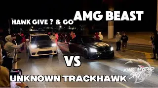 НЕИЗВЕСТНЫЙ TRACKHAWK ПРОТИВ AMG BEAST E63s #мексика #гонки #trackhawk #amg #turbo #e63