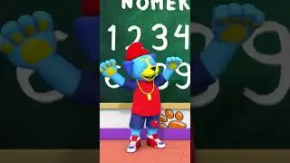 Can you count 1-10 👏? How about in Spanish 😄? #Doggyland