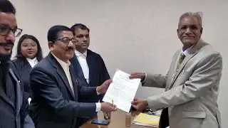 Renowned Lawyer Arindam Bhattacharya Files Nomination for Tripura Bar Council Election