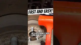 FASTEST Way to Remove a Stuck Rotor! 🔥 #mechanic