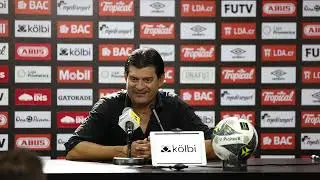 Conferencia de José Saturnino Cardozo tras el empate entre Alajuelense y Liberia (2-2)