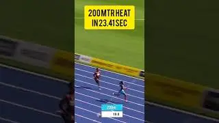 Hima Das Semi-Final Qualification Moment | 200M Heat | Commonwealth Games 2022 | Birmingham
