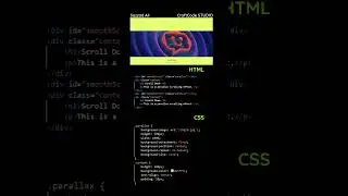 Parallax Scroll Effect with #html #css #webdesign #trending #developer #viral  #craftcodestudio #try