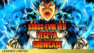 6 STAR⭐LL EVOLUTION BLUE VEGETA SHOWCASE!!! SURPASSING HIS LIMITS YET AGAIN||DRAGONBALL LEGENDS