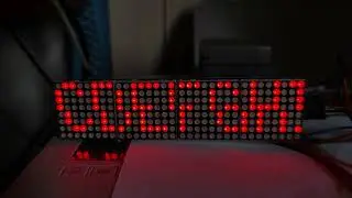 PICAXE scrolling text. 
