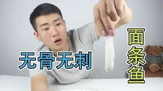 號稱無刺無骨像麵條一樣的大銀魚，吃起來真的沒有任何骨刺感嗎？【衣谷水原】