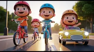 Zoom, Zoom, Rolling Wheels Song! 🚗🎵 | Fun Baby Songs & Nursery Rhymes for Kids | wheels song