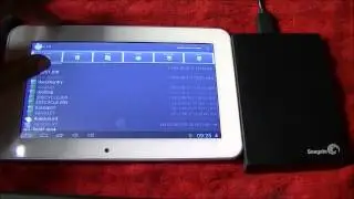 Connect 1 TB hard disk to a 7 inch Android Tablet