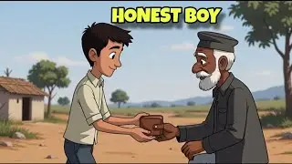 The Honest Boy | Kids Moral Story | Honesty Always Wins | Cartoon Story for Children
