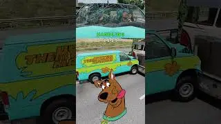 Scooby Doo&rsquo;s Van Extreme Crash Tests (the mystery machine)