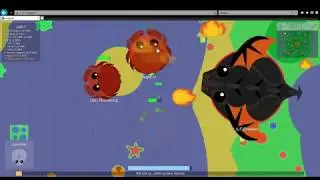 Shark Rampage // Shark Kills King Crab With Ability // mope.io