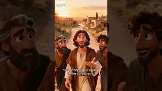 The Road to Emmaus  | Bible Story ilustration   #biblestory #bibleverse #motivation #faith