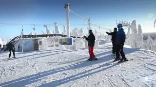 Hiihtolomapäivä Vuokatinrinteillä 20.2.2013