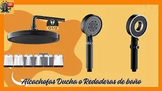 🔥Las 3 MEJORES Regaderas de Ba&ntilde;o BUENAS y BARATAS de Aliexpress 2025✅Calidad Precio Alcachofas Ducha