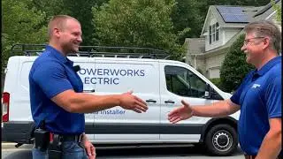 How long does it take an electrician to install an EV charger?