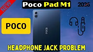 Как исправить проблему с разъемом для наушников на Poco Pad M1 | Проблема с подключением наушнико...