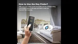Wireless Key Finder for Seniors | Best Key Tracker for Car Keys, Wallets, Phones 2025