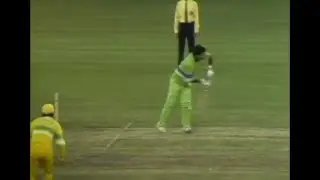 Javed Miandad vs Terry Alderman | LBW | Angry Moments | ODI | PAK vs AUS | Paistan vs Australiia