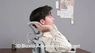 HBADA E3 AIR Scaun ergonomic, cu suport lombar dinamic pe 3 zone, tetieră 3D, cotiere 6D