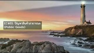 EC465: ปัญหาสินค้าสาธารณะ (public goods)