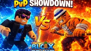🔥 He Turned Into TIGER?! 😱 | Subscriber vs Me | Blox Fruits PvP