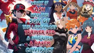 What If Ash Was The Son Of The Legendary Trainer Red & Inherited A Harem Contract?